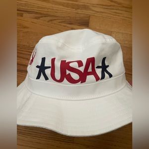 SPYDER Official Olympics haze collab 🇺🇸 bucket hat Rare**